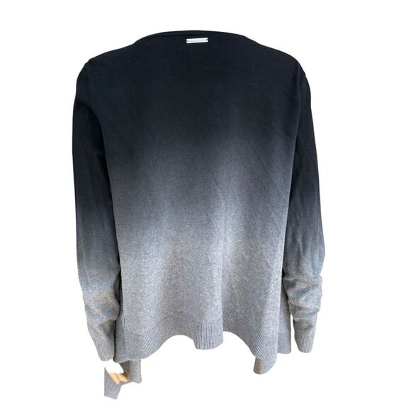 Michael Kors 100% cotton Ombre Open Front Cardigan size S - Picture 3 of 7